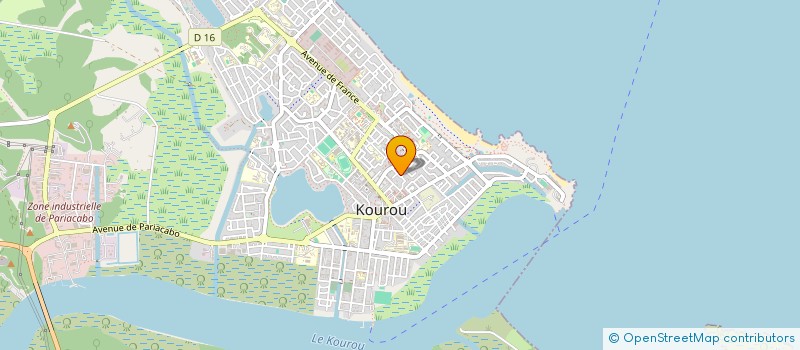 localisation de l'entreprise MONSIEUR EULALIE AMET  KOUROU