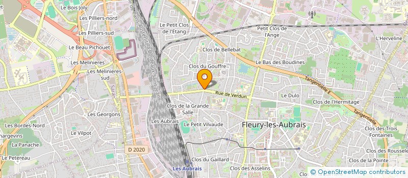 localisation de l'entreprise MONSIEUR EUNOCK BOCKO à FLEURY-LES-AUBRAIS