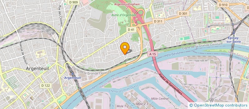 localisation de l'entreprise MONSIEUR EURICO DO SOUTO ALVES à ARGENTEUIL