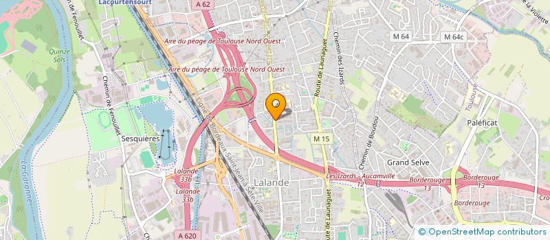 localisation de l'entreprise MONSIEUR EURITSON DAMIAO  TOULOUSE