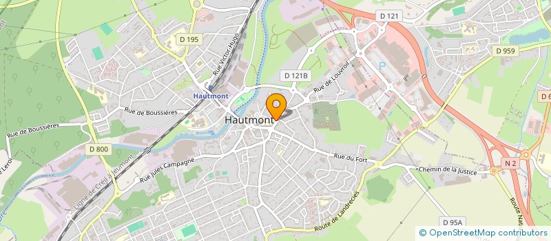 localisation de l'entreprise MONSIEUR EUSEBIO COELHO SABINO  HAUTMONT