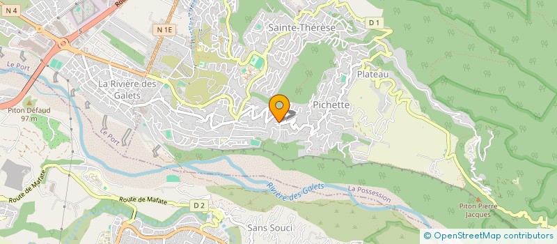 localisation de l'entreprise MONSIEUR EUSEBIO DOS ANJOS RIBEIRO DE CARVALHO à LA POSSESSION