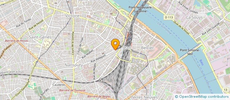 localisation de l'entreprise MONSIEUR EUSEBIO GARCIA RODRIGUEZ à BORDEAUX