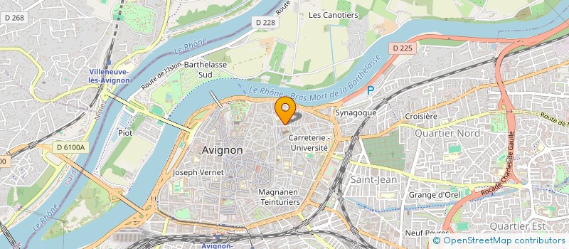 localisation de l'entreprise MONSIEUR EUSEBIU MOISA  AVIGNON