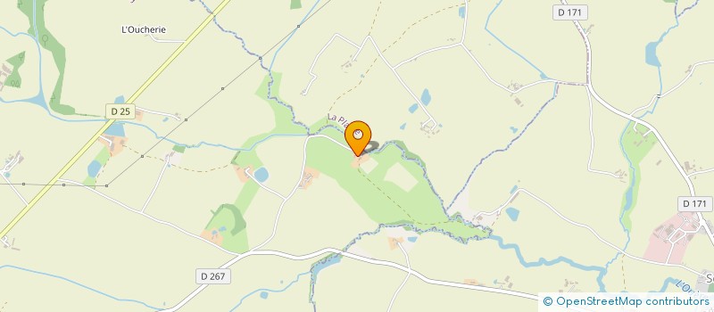 localisation de l'entreprise MONSIEUR EUSTACHE COULONNIER  YZERNAY