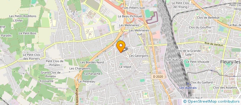 localisation de l'entreprise MONSIEUR EVALDO CAVALCANTE RAMOS NETO à SARAN