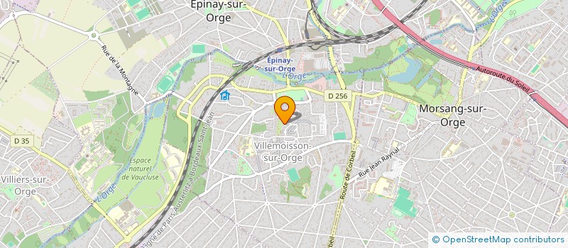 localisation de l'entreprise MONSIEUR EVAN BEAUDOIN à VILLEMOISSON-SUR-ORGE