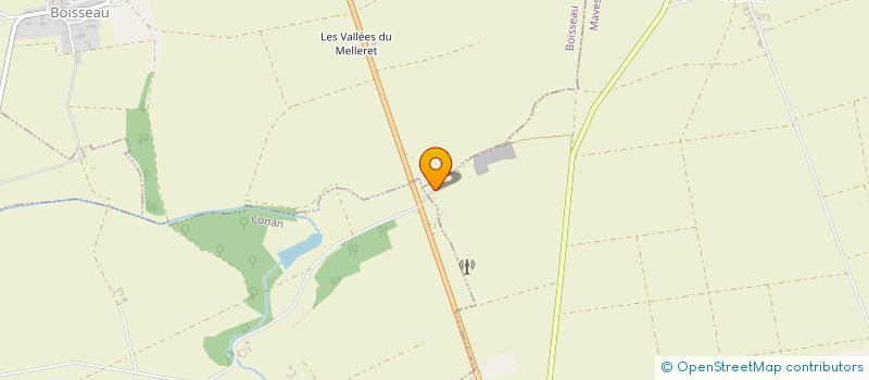 localisation de l'entreprise MONSIEUR EVAN BERTRAND  MAVES