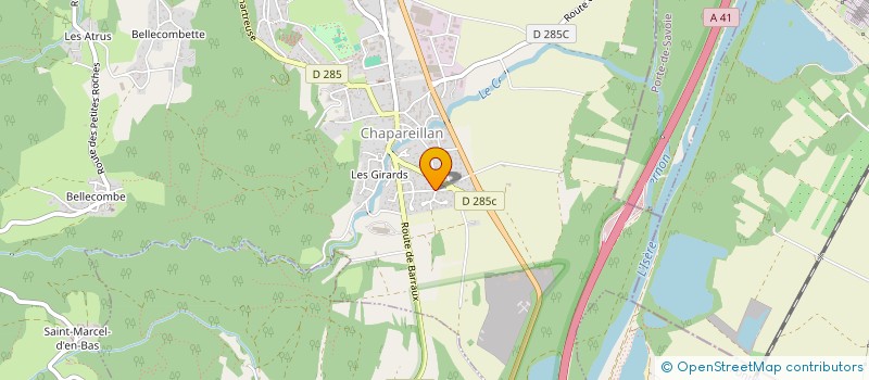 localisation de l'entreprise MONSIEUR EVAN BIANCHI à GRENOBLE