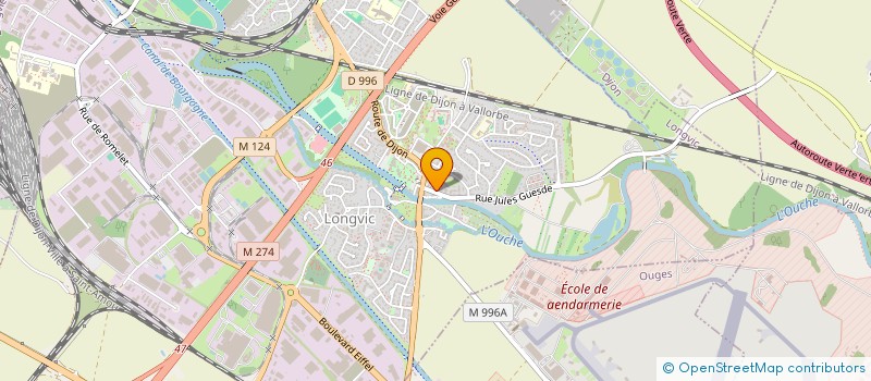 localisation de l'entreprise MONSIEUR EVAN BILLARD  LONGVIC