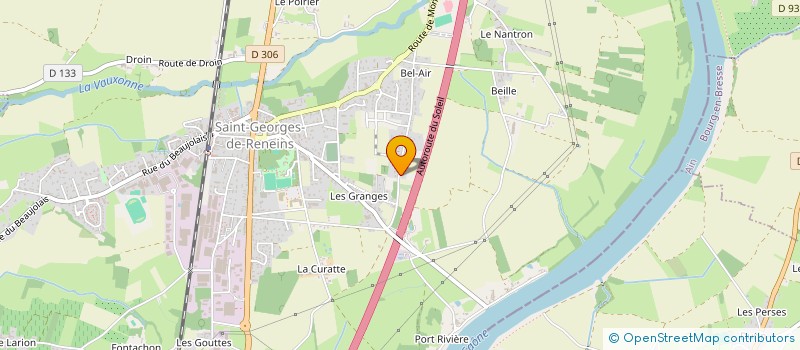 localisation de l'entreprise MONSIEUR EVAN BONNET  SAINT-GEORGES-DE-RENEINS