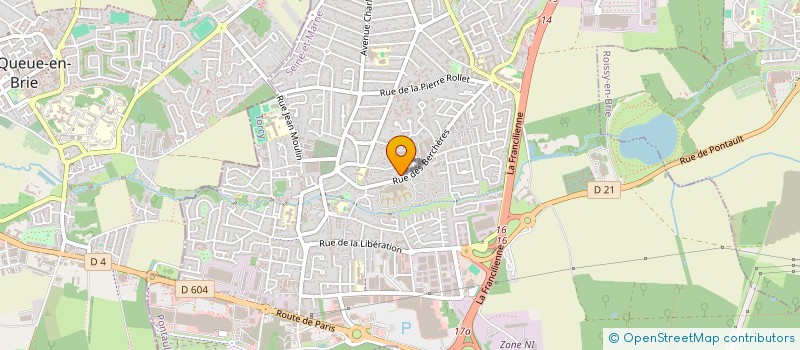 localisation de l'entreprise MONSIEUR EVAN CAPEL  PONTAULT-COMBAULT