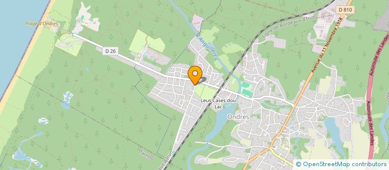 localisation de l'entreprise MONSIEUR EVAN CARDINAL  ONDRES