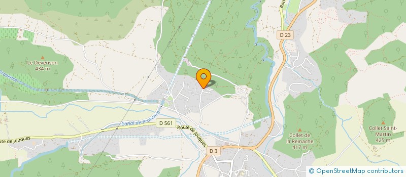 localisation de l'entreprise MONSIEUR EVAN CLAIRAND  RIANS