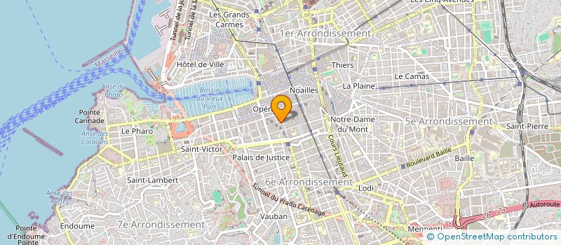 localisation de l'entreprise MONSIEUR EVAN COHEN  MARSEILLE