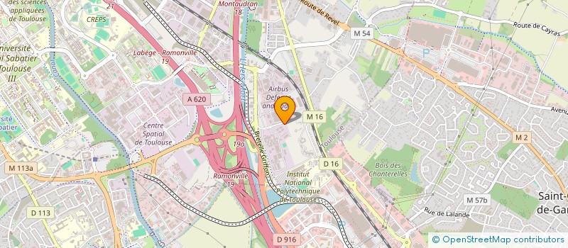 localisation de l'entreprise MONSIEUR EVAN COLLY  TOULOUSE