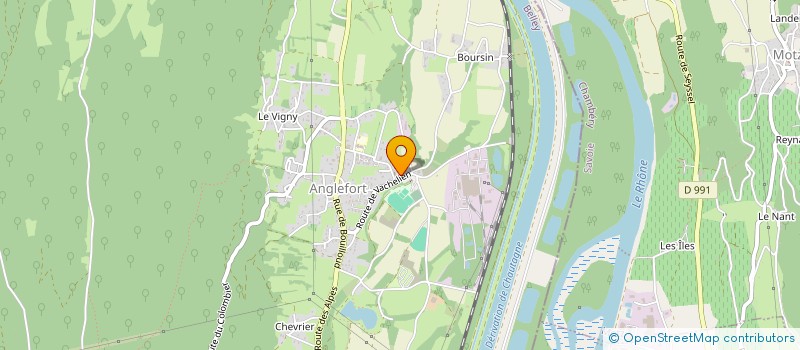 localisation de l'entreprise MONSIEUR EVAN COURTIN  ANGLEFORT