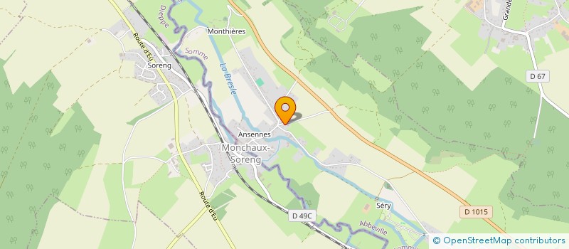 localisation de l'entreprise MONSIEUR EVAN DACQUIN  BOUTTENCOURT