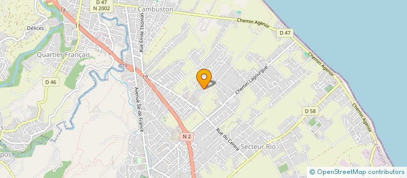 localisation de l'entreprise MONSIEUR EVAN DAFFOND  SAINT-ANDRE