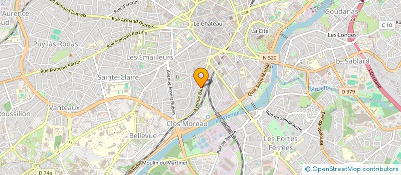 localisation de l'entreprise MONSIEUR EVAN DAYRE  LIMOGES