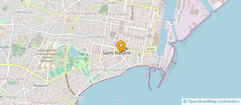 localisation de l'entreprise MONSIEUR EVAN DEBERNARD  SAINT-NAZAIRE