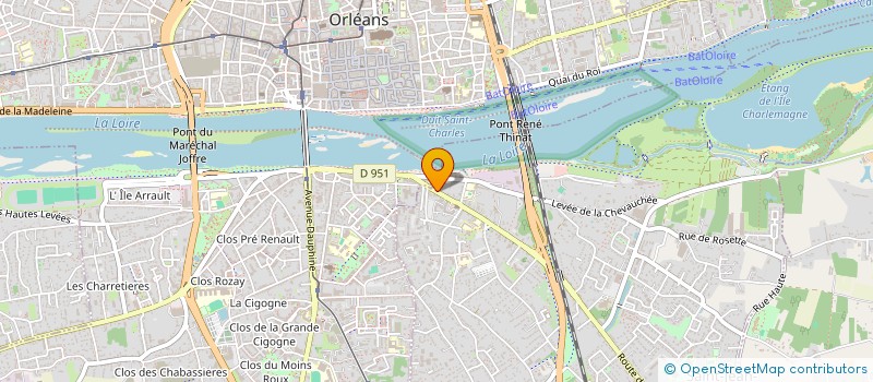 localisation de l'entreprise MONSIEUR EVAN DUBOIS  SAINT-JEAN-LE-BLANC