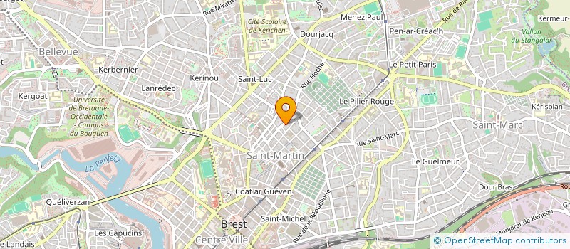 localisation de l'entreprise MONSIEUR EVAN DUPORT à BREST