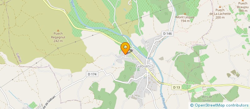 localisation de l'entreprise MONSIEUR EVAN FABING  GABIAN