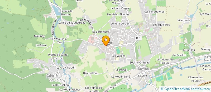 localisation de l'entreprise MONSIEUR EVAN FERRON  LUYNES