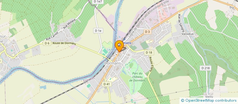 localisation de l'entreprise MONSIEUR EVAN FRESNE  DORMANS