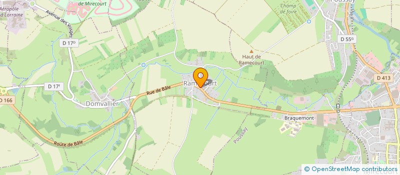 localisation de l'entreprise MONSIEUR EVAN FRIAISSE  RAMECOURT