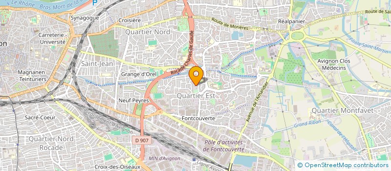 localisation de l'entreprise MONSIEUR EVAN GAINTRAND  AVIGNON