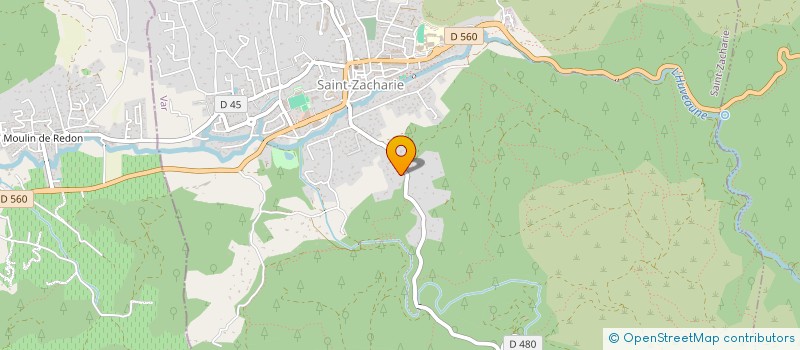 localisation de l'entreprise MONSIEUR EVAN GOLIOT  SAINT-ZACHARIE