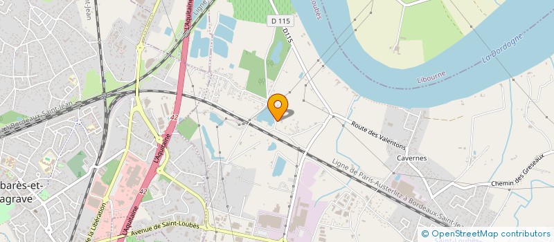 localisation de l'entreprise MONSIEUR EVAN GUEDJ  SAINT-LOUBES