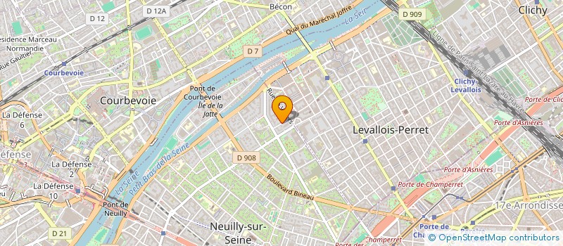 localisation de l'entreprise MONSIEUR EVAN HADIDA à NEUILLY-SUR-SEINE