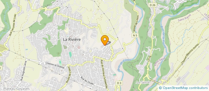 localisation de l'entreprise MONSIEUR EVAN HANE  SAINT-LOUIS