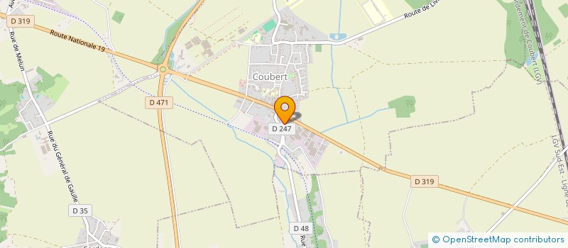 localisation de l'entreprise MONSIEUR EVAN HASSANI  COUBERT