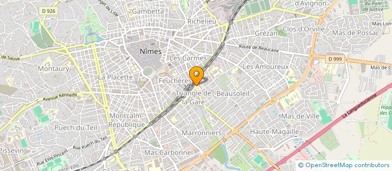 localisation de l'entreprise MONSIEUR EVAN KECHAYAN  NIMES