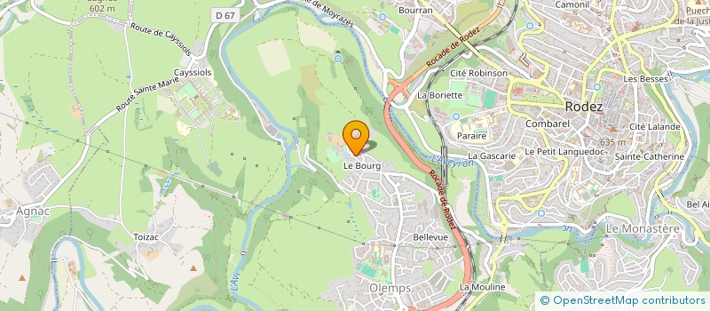 localisation de l'entreprise MONSIEUR EVAN LAPERT  OLEMPS