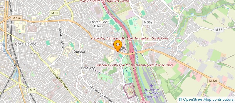localisation de l'entreprise MONSIEUR EVAN LAPP-YUNE à TOULOUSE