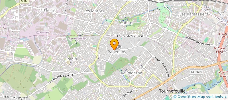 localisation de l'entreprise MONSIEUR EVAN LATORSE  TOURNEFEUILLE