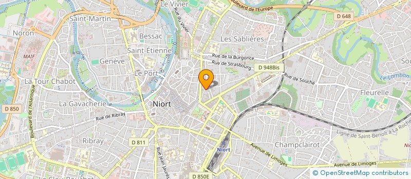 localisation de l'entreprise MONSIEUR EVAN LAUNAY à NIORT