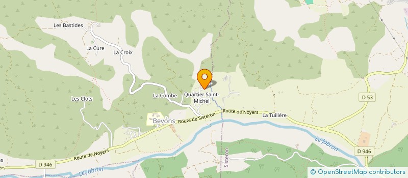 localisation de l'entreprise MONSIEUR EVAN LE BIHAN  OZ