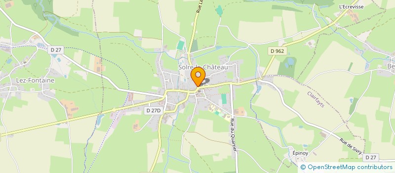 localisation de l'entreprise MONSIEUR EVAN MARCQ  SOLRE-LE-CHATEAU