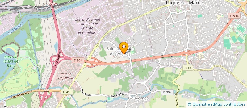 localisation de l'entreprise MONSIEUR EVAN MAURICE  SAINT-THIBAULT-DES-VIGNES