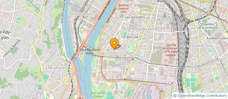 localisation de l'entreprise MONSIEUR EVAN MELON  LYON