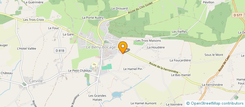 localisation de l'entreprise MONSIEUR EVAN MICHAUT  SOULEUVRE EN BOCAGE