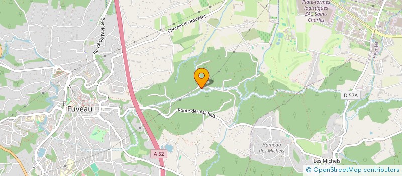 localisation de l'entreprise MONSIEUR EVAN MIRABEL  FUVEAU