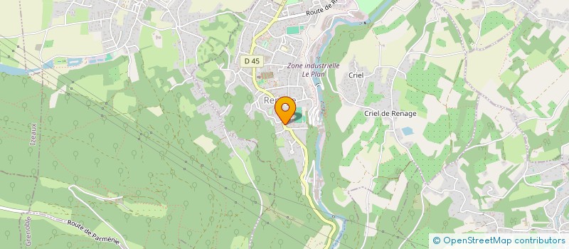 localisation de l'entreprise MONSIEUR EVAN MORITZ  RENAGE