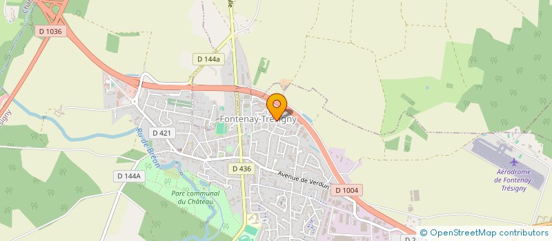 localisation de l'entreprise MONSIEUR EVAN MOUTON  FONTENAY-TRESIGNY